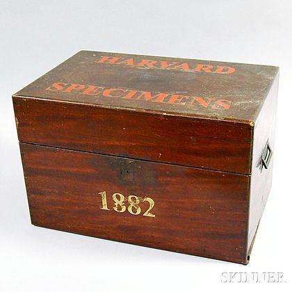 Mahogany "Harvard Specimens" Box