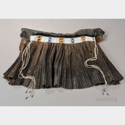 Zulu Leather Skirt