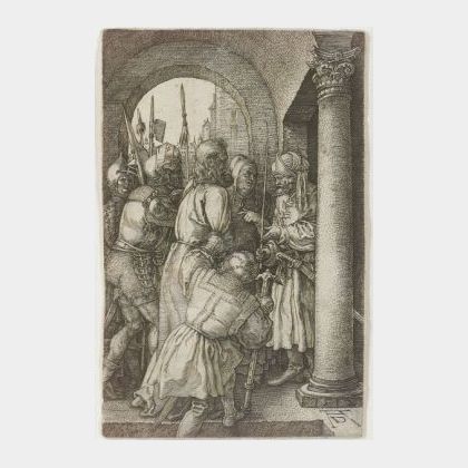 Albrecht Dürer (German, 1471-1528) Christ Before Pilate