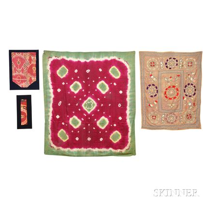 Four Uzbek Textiles