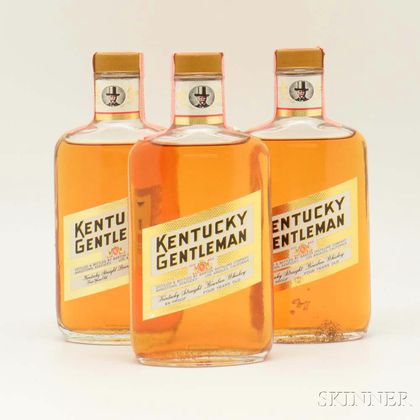 Kentucky Gentleman 4 Years Old, 3 1/2-pint bottles 