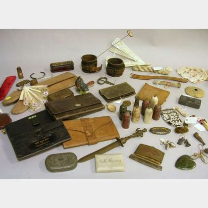 Assortment of Decorative and Collectible Articles, and Fragments