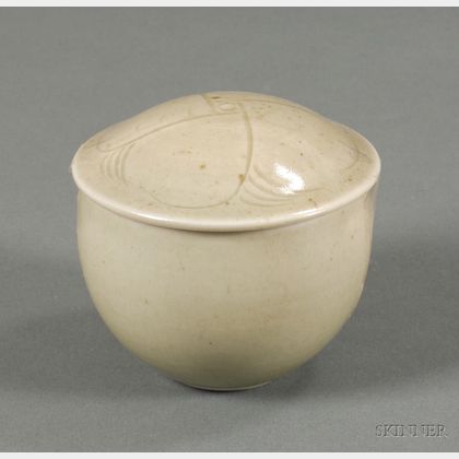Bernard Leach St. Ives Covered Pottery Vessel
