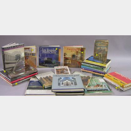 Twenty-eight Assorted Architecture, Interior Design, and Decorating Related Reference Books