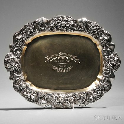 George Shiebler & Co. Sterling Silver Trophy Tray