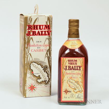 Rhum J. Bally 1966, 1 750ml bottle (oc) 