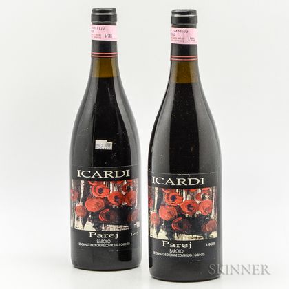 Icardi Parej Barolo 1995, 2 bottles 