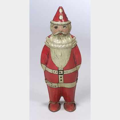 Lindstrom Tin Wind-up Santa