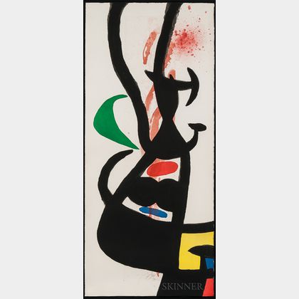 Joan Miró (Spanish, 1893-1983) Le chef des équipages