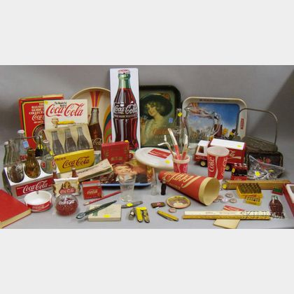 Large Collection of Coca-Cola Advertising, Promotional, and Product Items, with Related Ephemera