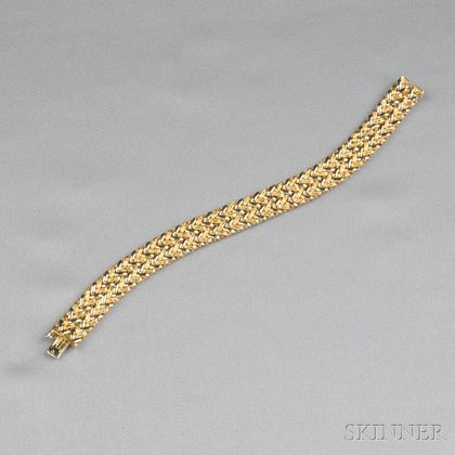 18kt Bicolor Gold Bracelet, Van Cleef & Arpels