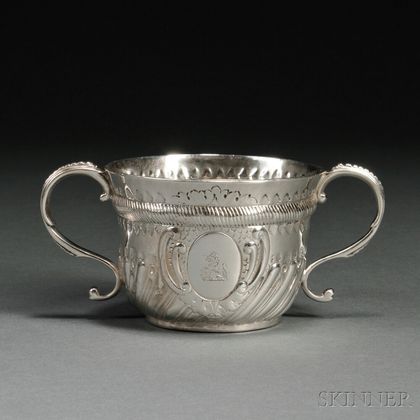 George II Sterling Silver Two-handled Cup