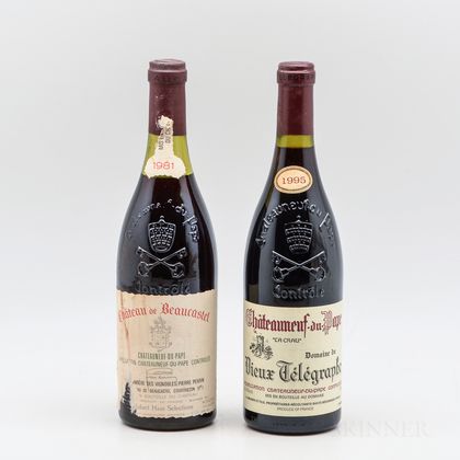 Chateauneuf du Pape Duo, 2 bottles 