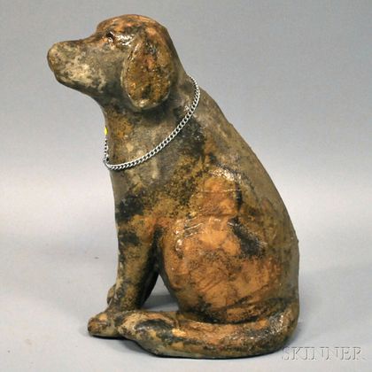 Fiberglass Labrador Retriever Sculpture