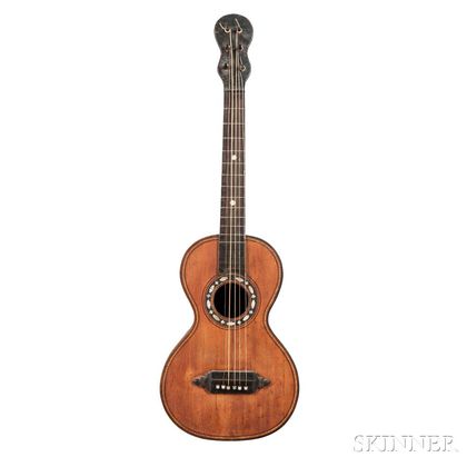 Romantic Parlor Guitar, 19th Century