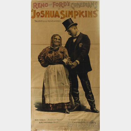 Two Antique Theatrical Posters
