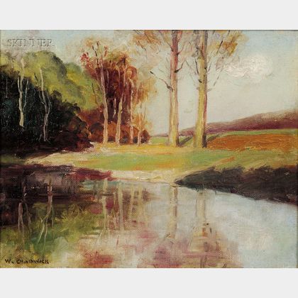 William Chadwick (American, 1879-1962) Edge of the Pond