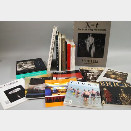 Twenty-two Assorted Arts and Photography Related Books and Periodicals