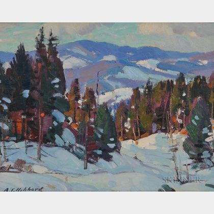 Aldro Thompson Hibbard (American, 1886-1972) Winter Forest