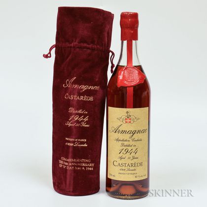 Acasterede Armagnac 50 Years Old 1944, 1 750ml bottle 