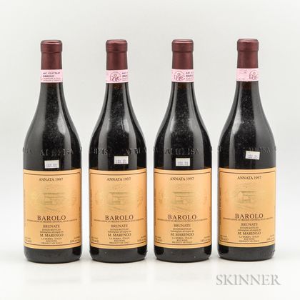 Marengo Barolo Brunate 1997, 4 bottles 