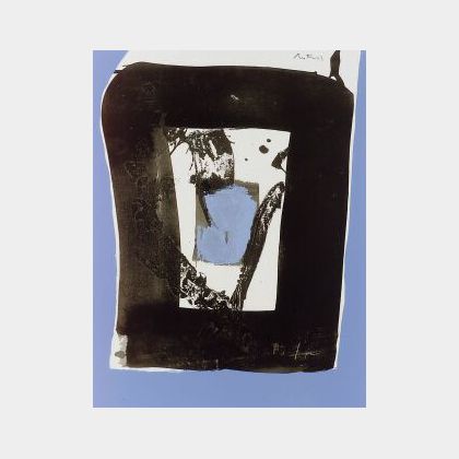 Robert Motherwell (American, 1915-1991) Plate Eight
