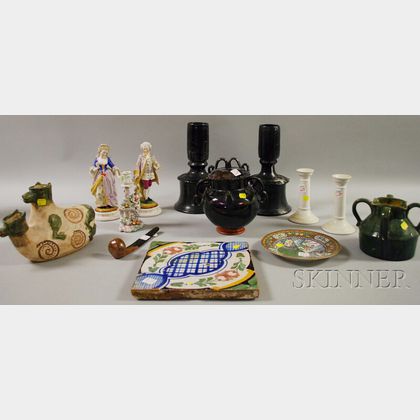 Thirteen Assorted Decorative Ceramic Items