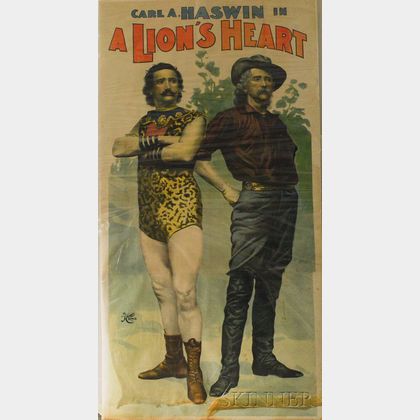 A Lion's Heart Theatrical Poster, 