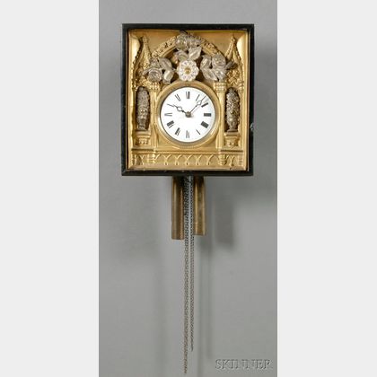 French Wag-on-Wall Clock