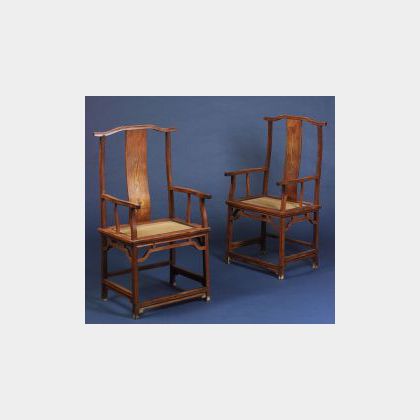 Pair of Official&#39;s Hat Chairs