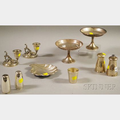 Group of Mid-Century Modern Sterling Tableware