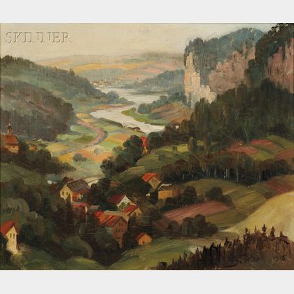 German School, 20th Century Rathen Valley