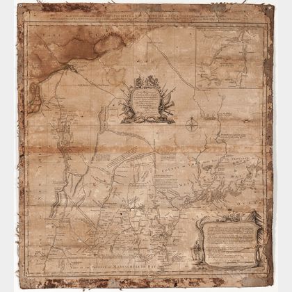 Blanchard, Joseph (1704-1758) and Samuel Langdon (1723-1797) An Accurate Map of His Majesty’s Province of New-Hampshire in New England.