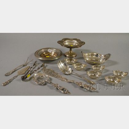 Group of Sterling Serving and Table Items