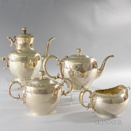 Whiting Manufacturing Co. Sterling Silver Tea Set