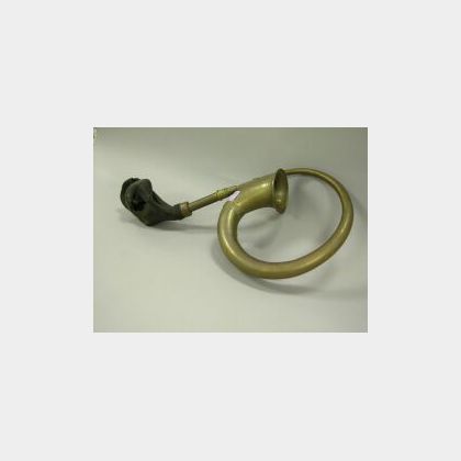 Brass Automobile Horn. 
