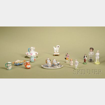 Group of Miniature Ceramic Items