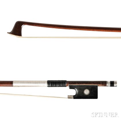 Silver-mounted Violin Bow, Bausch School