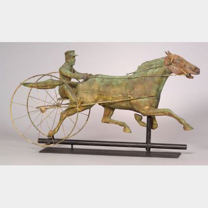 St. Julien with Sulky Molded Copper Weather Vane