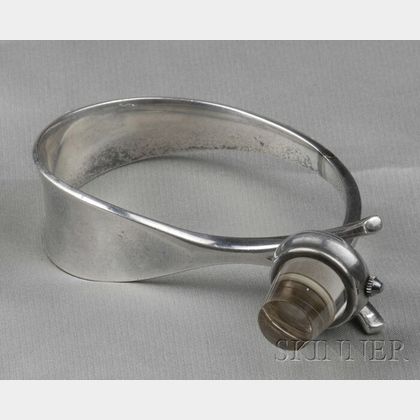 Sterling Silver Bracelet Watch, Torun Bulow-Hube, Georg Jensen