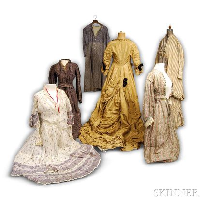 Seven Victorian Dresses