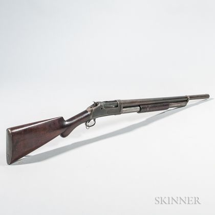 Railroad-used Winchester Model 1893 Shotgun