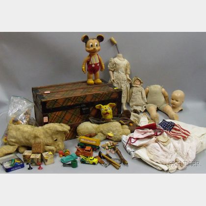 Two Boxes of Toys and Dolls