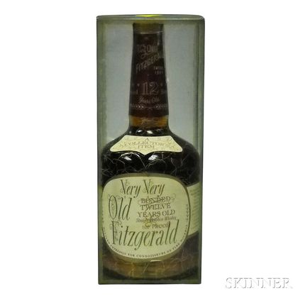 Very Very Old Fitzgerald 12 Years Old 1966, 1 4/5 quart bottle (oc) 