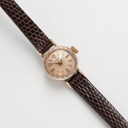 Rolex 14kt Gold Lady's Wristwatch