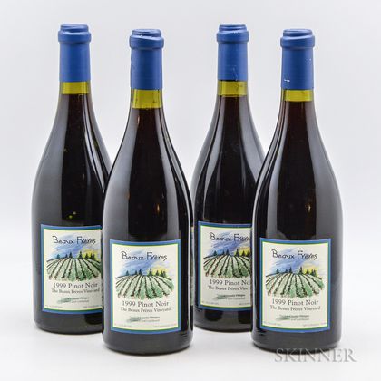Beaux Freres Beaux Freres Vineyard Pinot Noir 1999, 4 bottles 