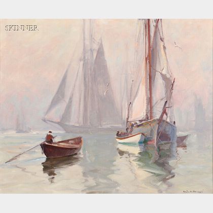Emile Albert Gruppé (American, 1896-1978) Morning on the Bay