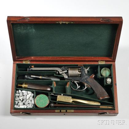 Cased Tranter Fourth Model Revolver