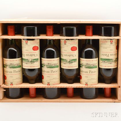 Chateau Pavie 1982, 12 bottles (owc) 