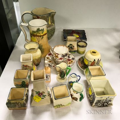 Twenty-two Pieces of Doulton Ceramic Tableware. Estimate $200-400